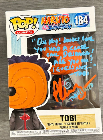 Signed Tobi Vinyl Funko Pop 184 - Freddy's Box