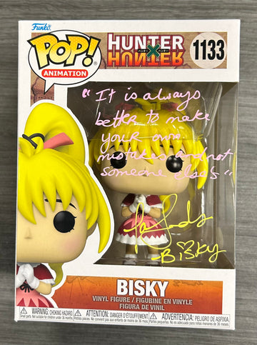 Signed Bisky Vinyl Funko Pop 1133 - Freddy's Box